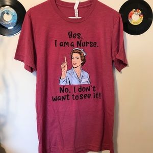 Nurse graphic tee